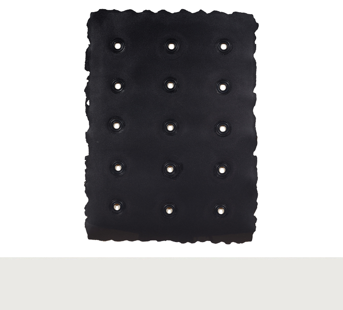 Monotype with grommets